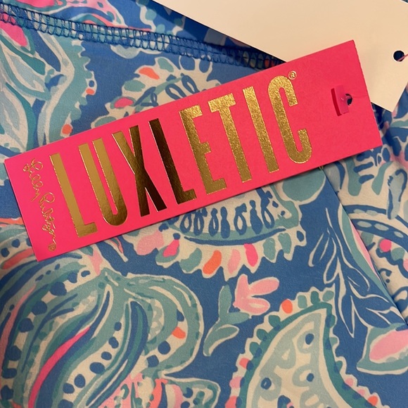 NWT Lilly Pulitzer UPF 50+ Luxletic 28" Run Around Pant - XL - Picture 4 of 7